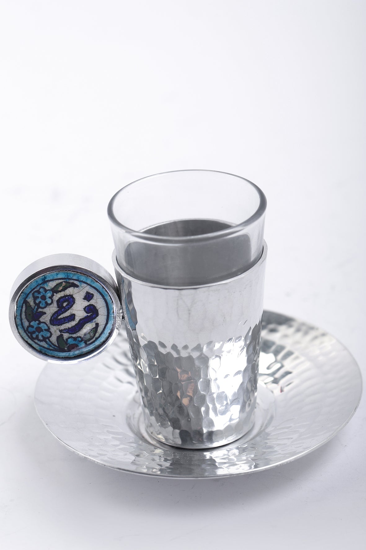 Tea Cup + Plate Handmade with Qishani (6pcs)