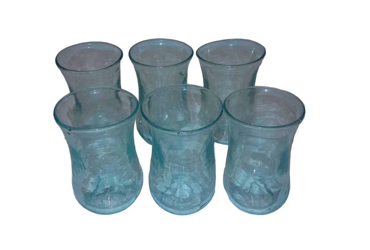 Hand Blown Tea Cup (6pcs)-(D5H8cm)