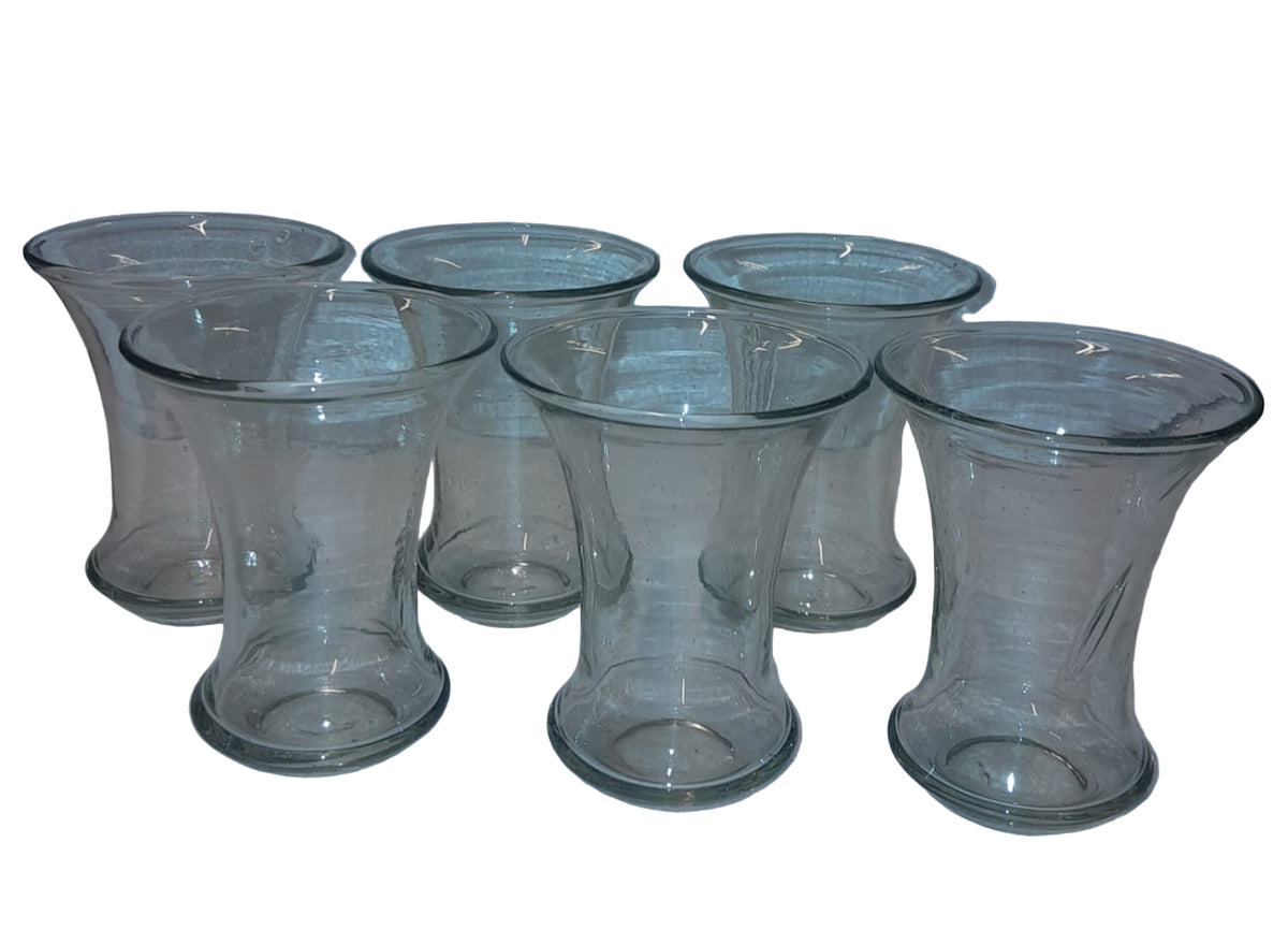 Hand Blown Royal Glass (6 pcs)-(D10H12cm)