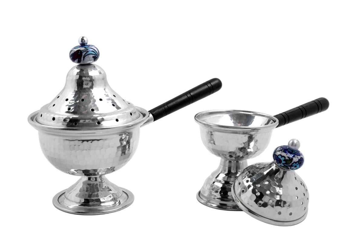 Mabkhara Hand Hammered Aluminum with Qishani