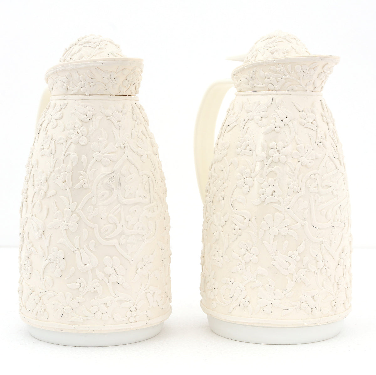 Thermos Hand Painted White Handmade Enamel 3D (1 Liters)/PCS