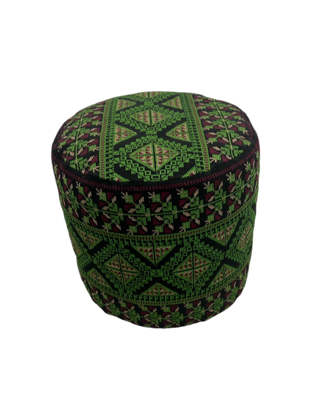 Pouf Embroidered