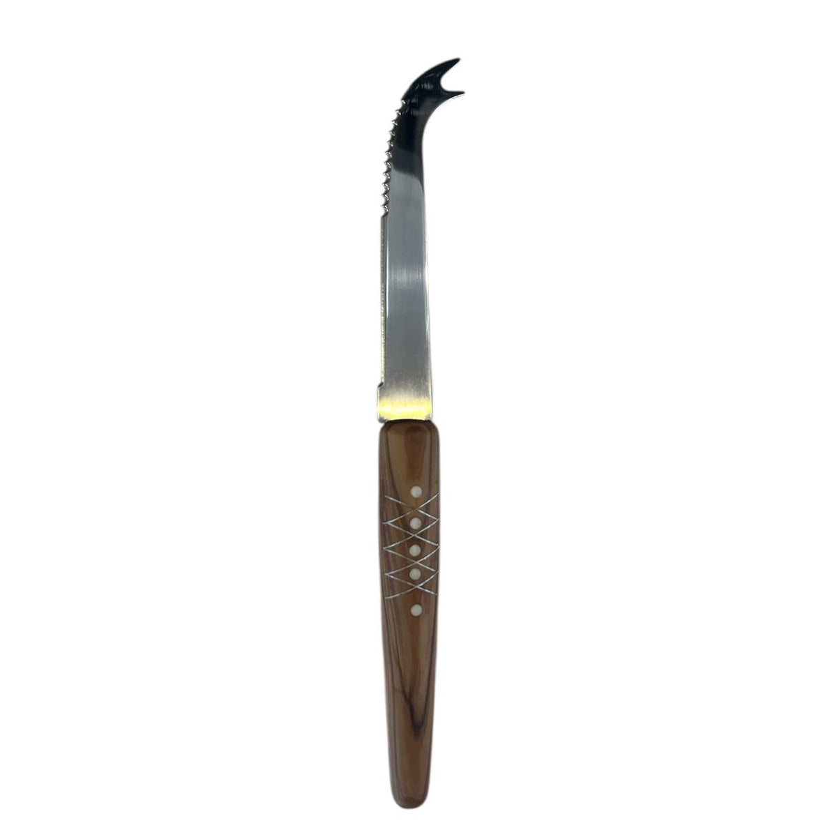 Wood With Bone Cheese Knife