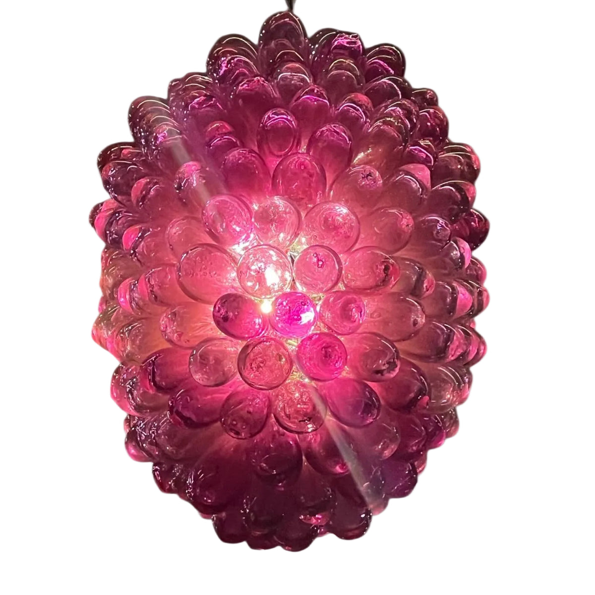 Grape Lamp Hand Blown Glass ( 30*30cm)