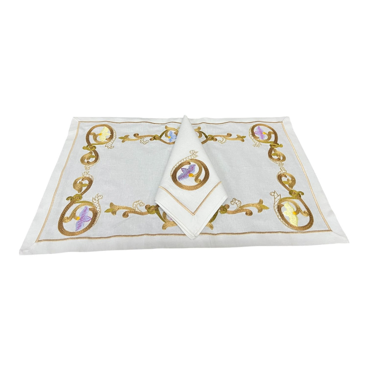 Place Mat + Napkin Arabesque 6 pcs (54*35cm)