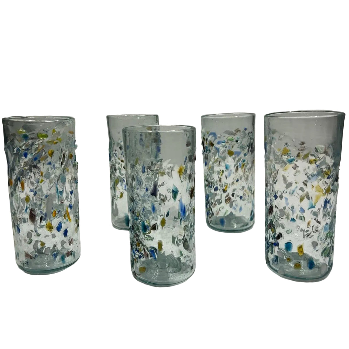 Hand Blown Glass Confetti (6pcs)