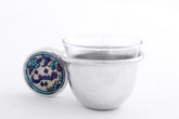 Arabic Coffee Cup with Handmade Handle Qishani (6pcs)