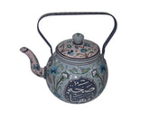 Tea Pot Hand Painted Aluminum -20 Cups