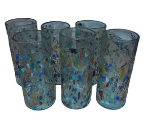 Hand Blown Glass Confetti (6pcs)