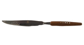 Serving Knife Olive Wood with Bone and Tin