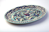 Plate Handmade Oval Qishani