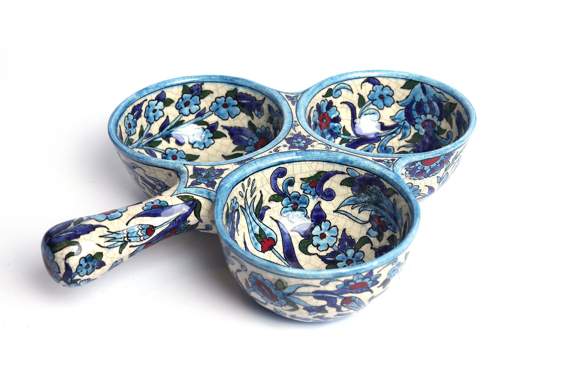 Breakfast Set Six Bowls in One Handmade Qishani