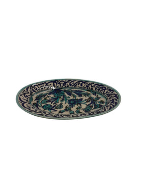 Plate Handmade Oval Qishani