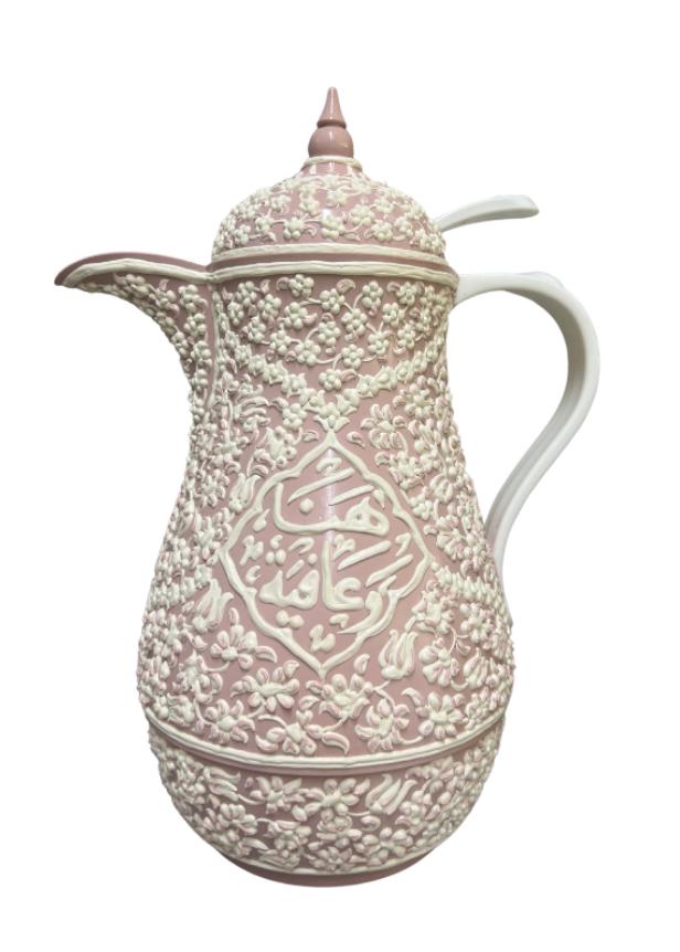 Thermos Dalle Handmade White Enamel (1Liters)/PCS