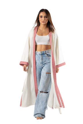 kimono fleece long