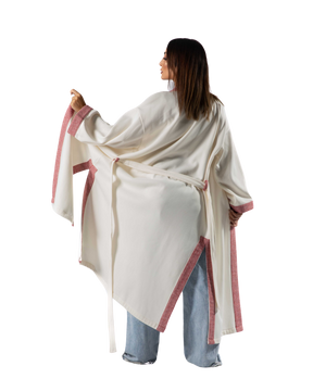 kimono fleece long