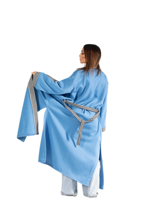 kimono fleece long