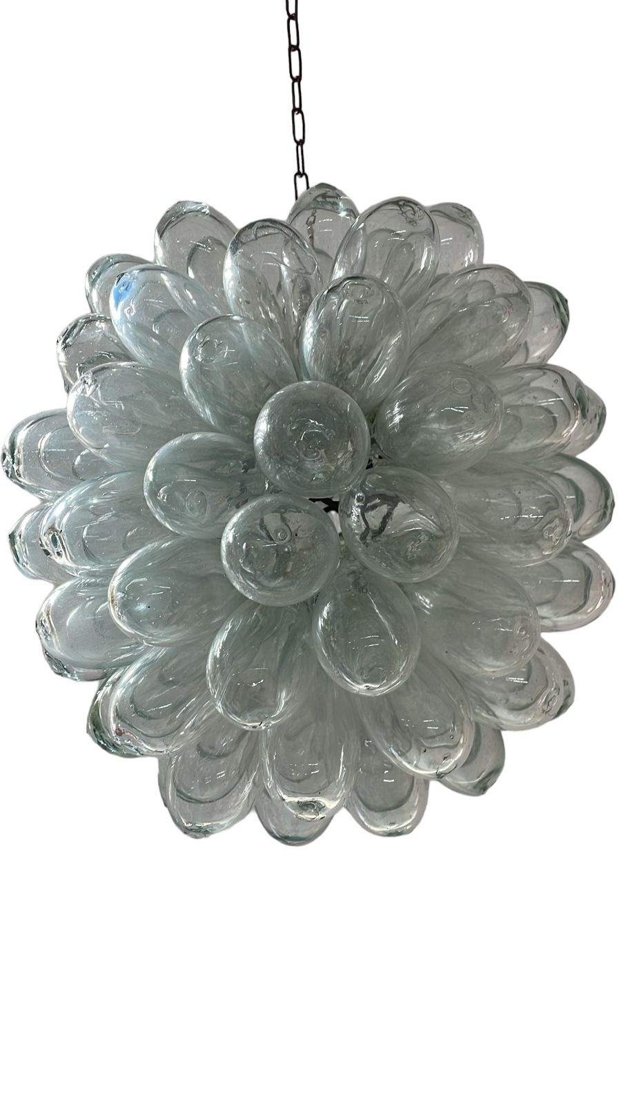 Grape Lamp Hand Blown Glass (2)