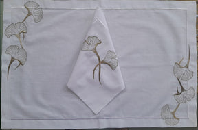 Placemat with Napkins Polycotton Embroidered- Category 1