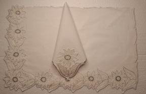 Placemat with Napkins Polycotton Embroidered-Category 4