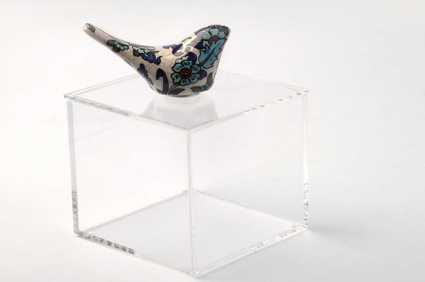 Box Square Handmade with Bird Qishani