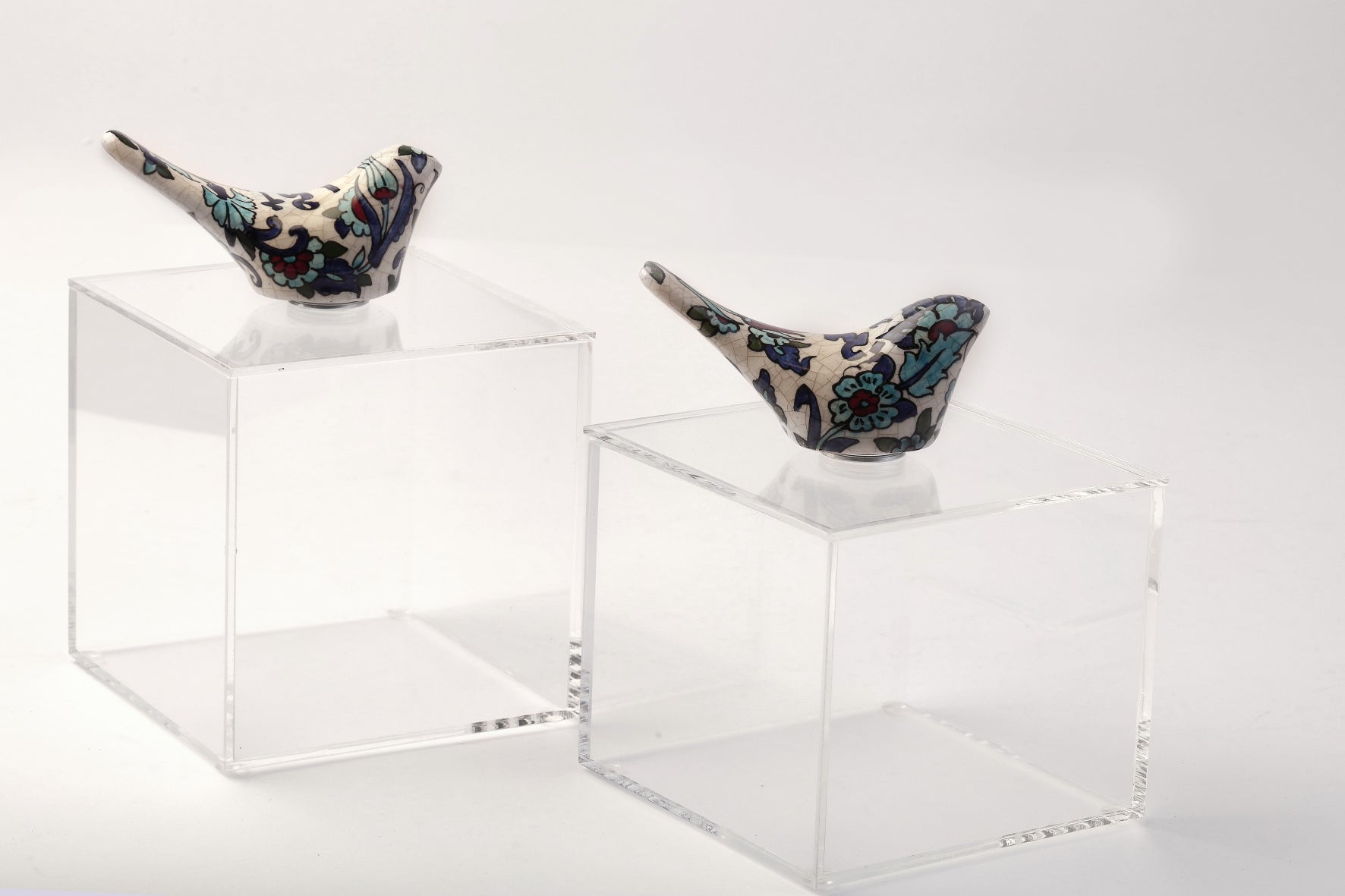 Box Square Handmade with Bird Qishani