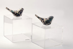 Box Square Handmade with Bird Qishani