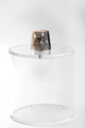 Box Handmade Plexi+ Handle Wood with Mother of Pearl