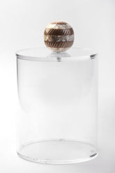 Box Handmade Plexi+ Handle Wood with Mother of Pearl