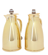 Thermos Stainless Steel Gold with Sadaf (1Liters)/PCS