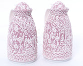 Thermos Hand Painted White Handmade Enamel 3D (1 Liters)/PCS