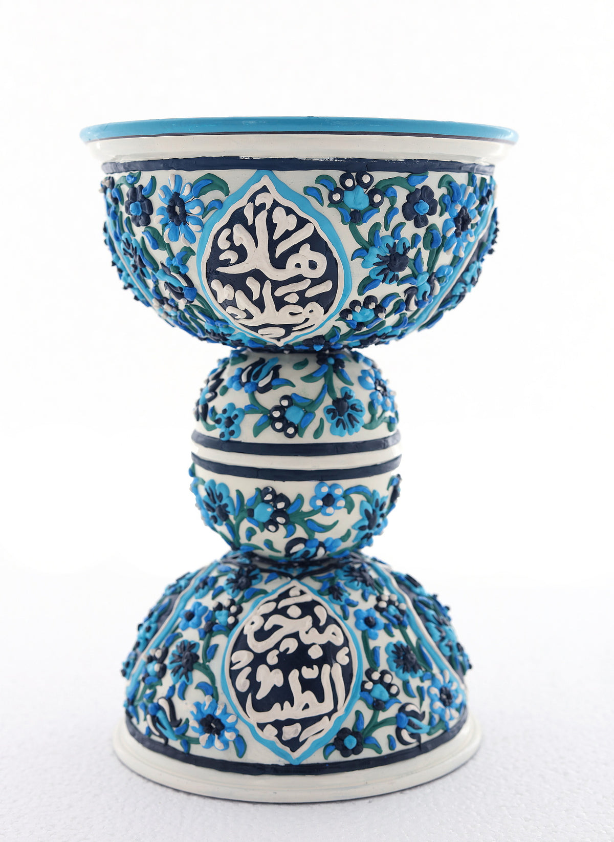 Mabkhara Hand Hammered Alumnium with Handmade Enamels