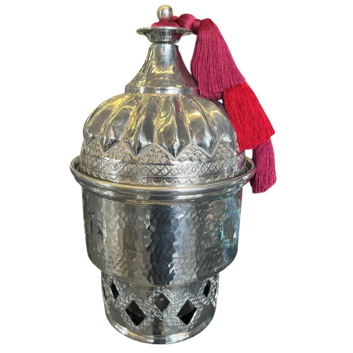 Heater Accordion Aluminum With Tassel (18cm) + Heater