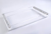 Tray Plexi Small With Handle Band Resine (43*23cm)