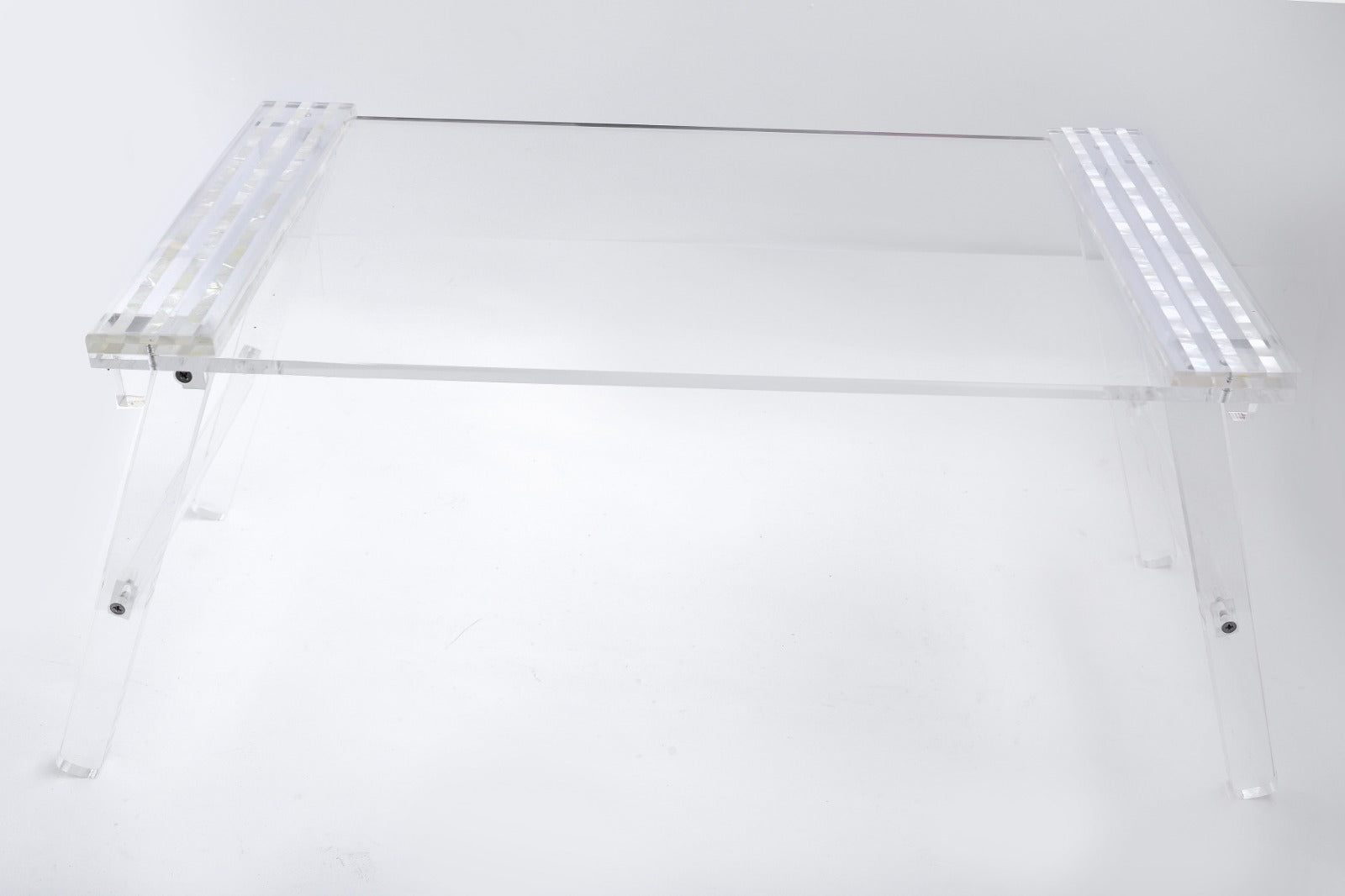 Breakfast Tray Plexi With Sadaf Band Plexi Resine