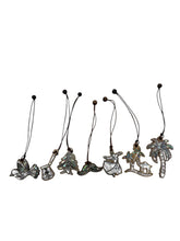 Hanger Shape Wood With Inlay Sea Shell Mother of Pearl