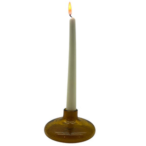 Hand Blown Glass Vase / Candle Holder