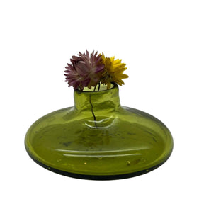 Hand Blown Glass Vase / Candle Holder