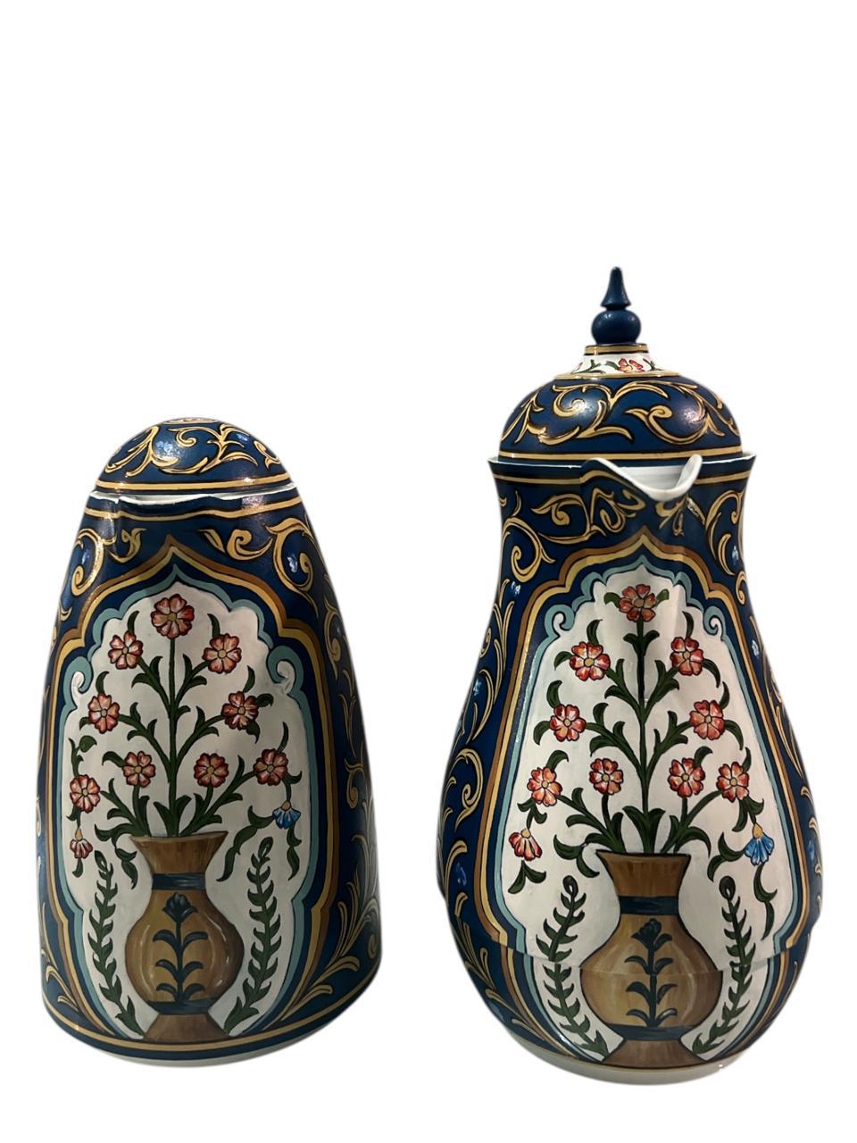Set Thermos + Dalle Hand Painted Arabesque