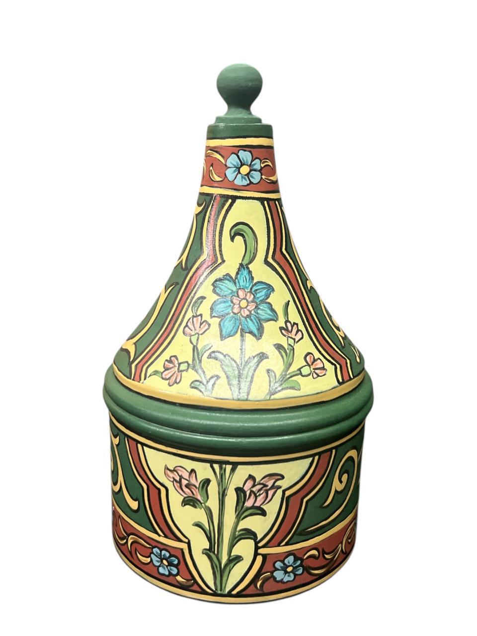 Tamrie Hand Painted Arabesque ( D9.5H16cm)