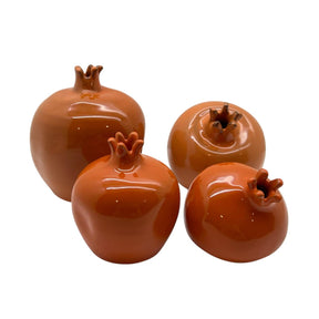 Pomegrenade Hande Painted Pottery