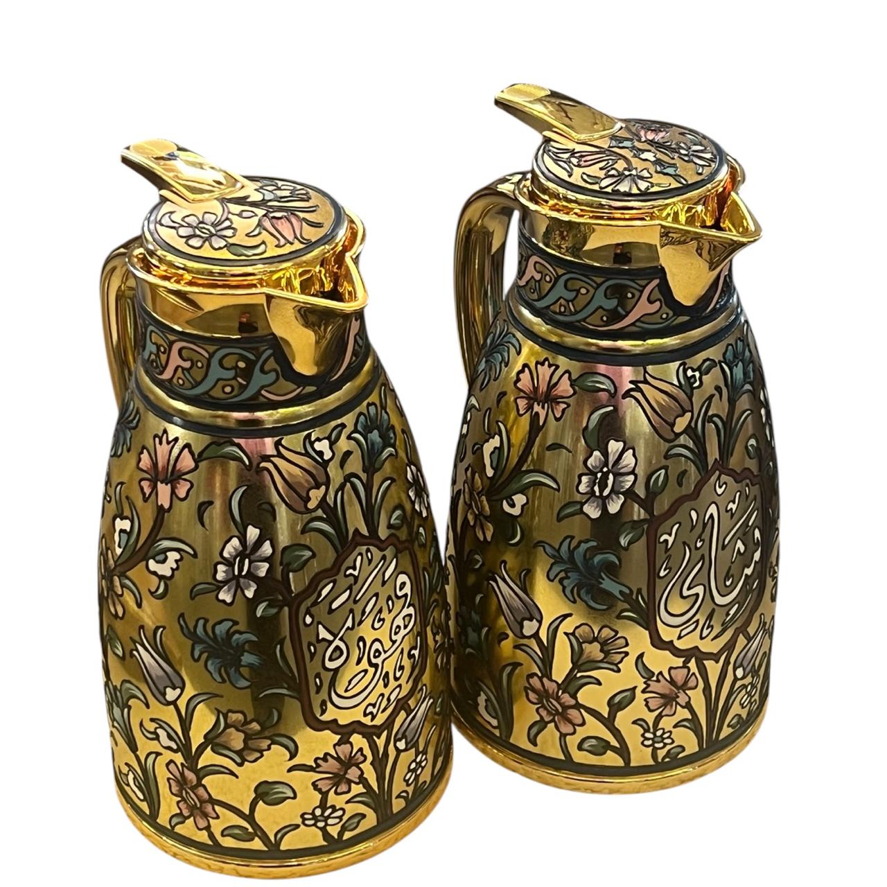 Thermos Stainless Steel Mina Hand Painted (1 liter)/pc