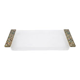 Tray Plexi Big Handles Brass Mina (58*26cm)