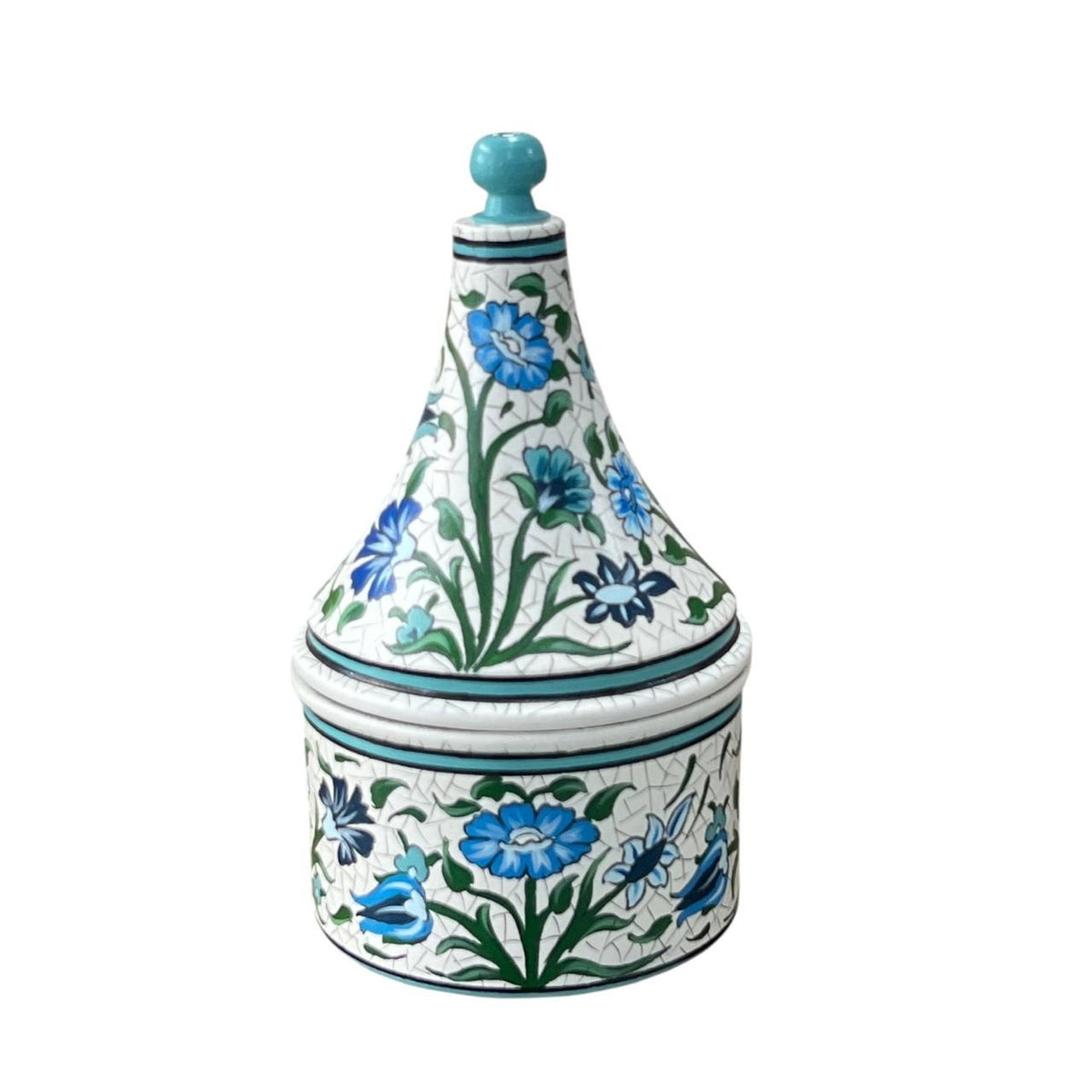 Tamrie Aluminium Painted Ichani Calligraphy (D9.5*H16cm)