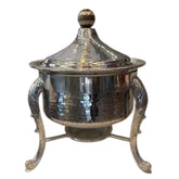 Heater 3 Legs Aluminium with Sadaf + Candle Base