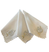 Tea Napkin Square Hand Embroided (6)