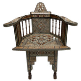 Chair Mosaic For Desk Solid Walnut Wood