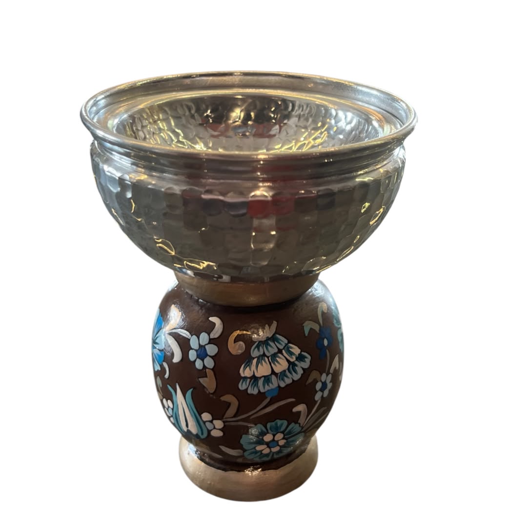Mabkhara Hand Painted with Aluminium Top