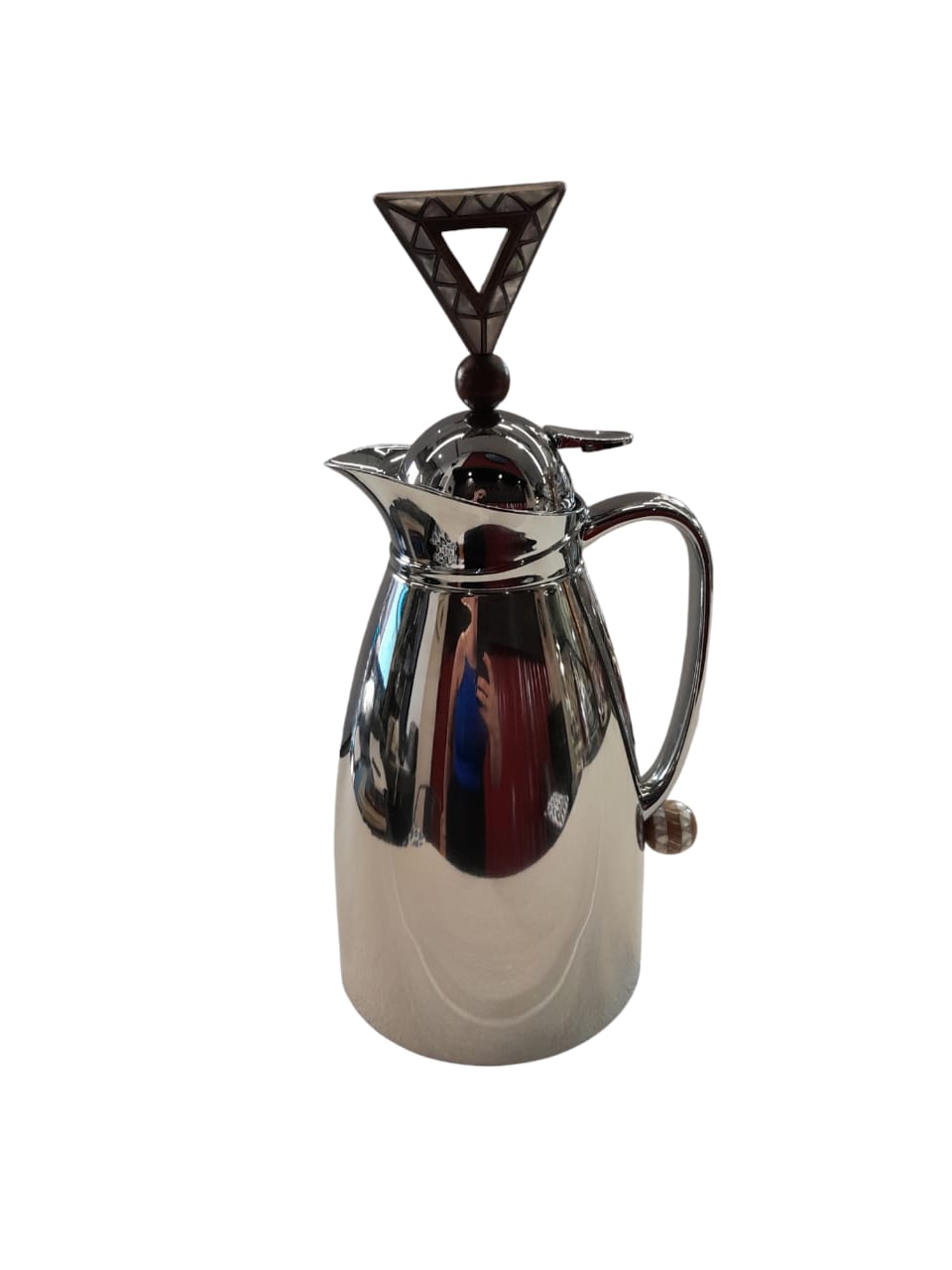 Thermos Stainless Steel with Sadaf Shape Ottoman (1Liters)/PCS