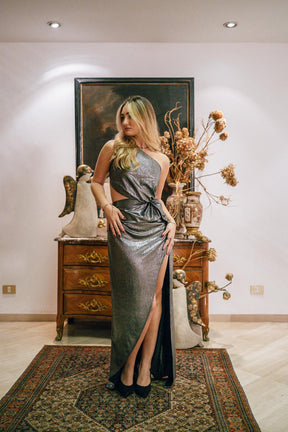 Ivy Metalic Dress